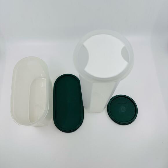 VTG Tupperware, Spice Container Storage Set of 7 with Lids, Food Kitchenware - Picture 5 of 6